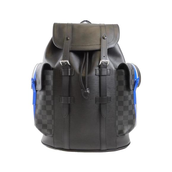 Louis Vuitton Epi Damier Graphite Christopher PM M56600 Backpack - Picture 1 of 10